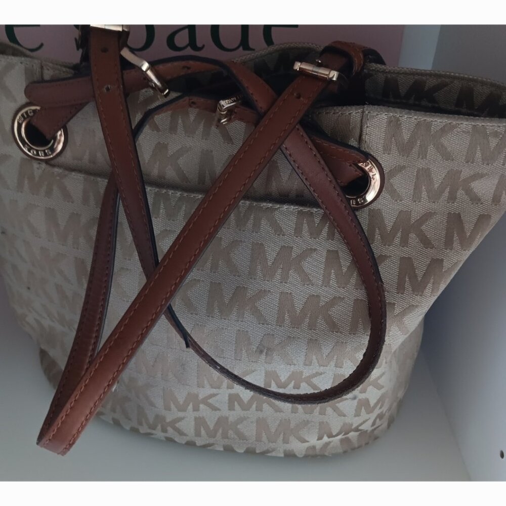 Michael Kors Brown and Tan Women's Bag
